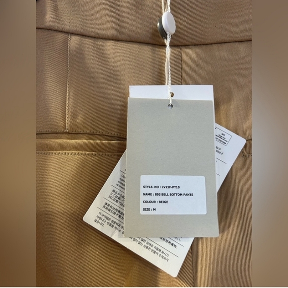 LIVR NWTs Wool Blend Twill Bell Bottoms - Picture 8 of 11